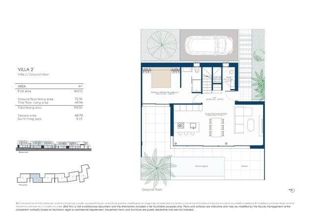 3 Zimmer Haus zu verkaufen in El Valle Golf Resort, Murcia Stadt mit Pool Garage - 650.000 € (Ref: 9973977)