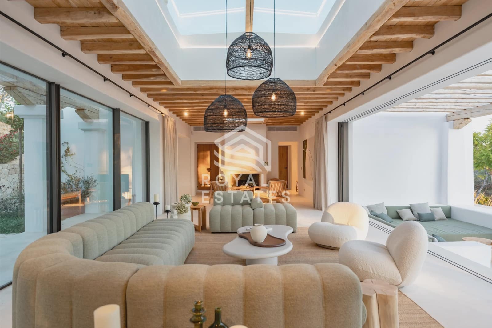 5 sovrum Villa till salu i Santa Gertrudis de Fruitera med pool garage - 8 995 000 € (Ref: 8514969)