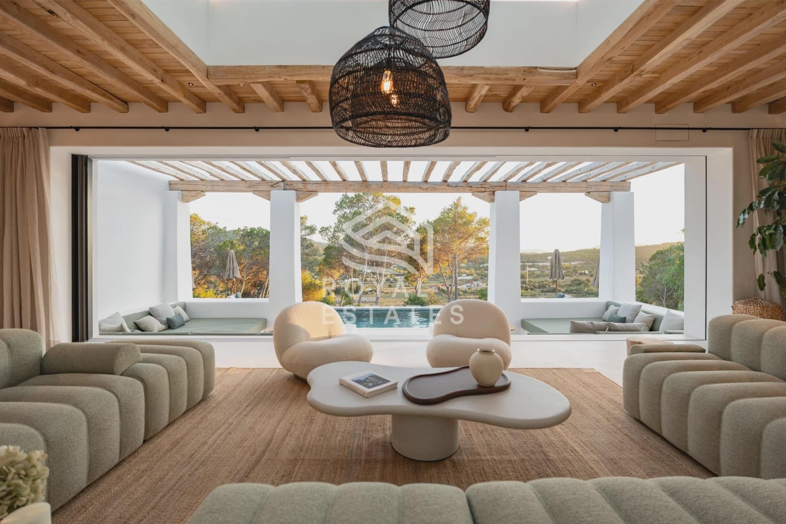 5 sovrum Villa till salu i Santa Gertrudis de Fruitera med pool garage - 8 995 000 € (Ref: 8514969)