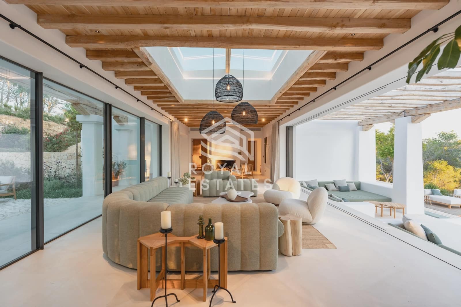 5 sovrum Villa till salu i Santa Gertrudis de Fruitera med pool garage - 8 995 000 € (Ref: 8514969)