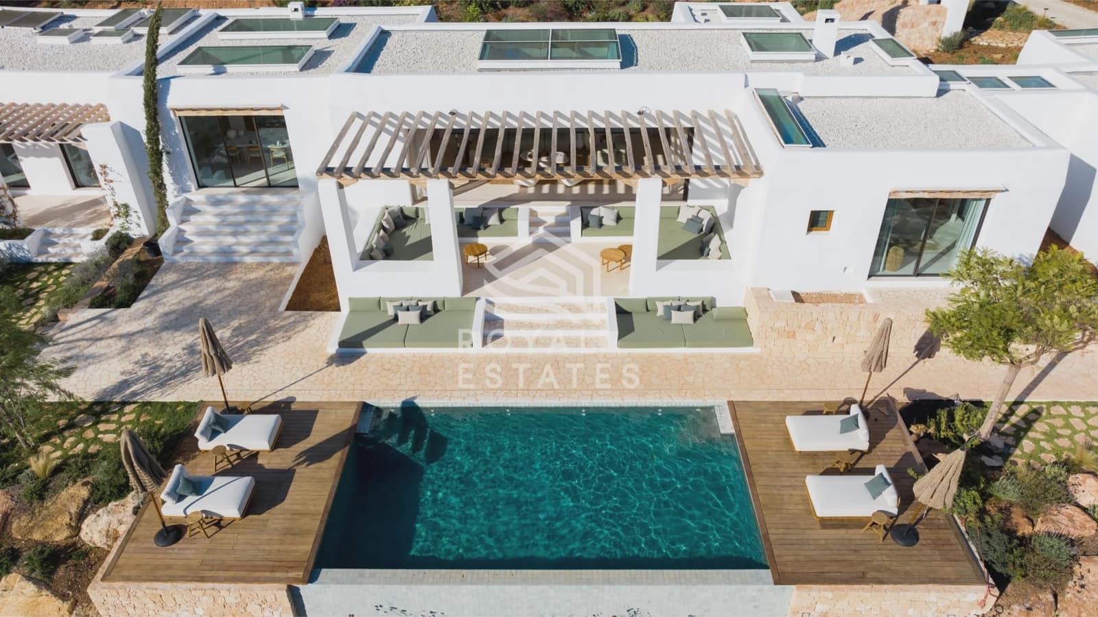 5 sovrum Villa till salu i Santa Gertrudis de Fruitera med pool garage - 8 995 000 € (Ref: 8514969)