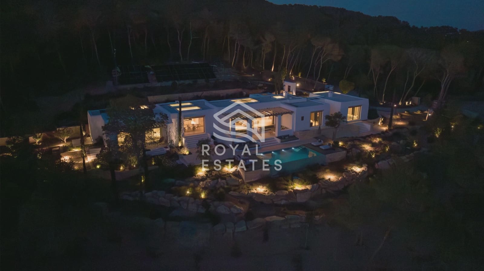 5 sovrum Villa till salu i Santa Gertrudis de Fruitera med pool garage - 8 995 000 € (Ref: 8514969)