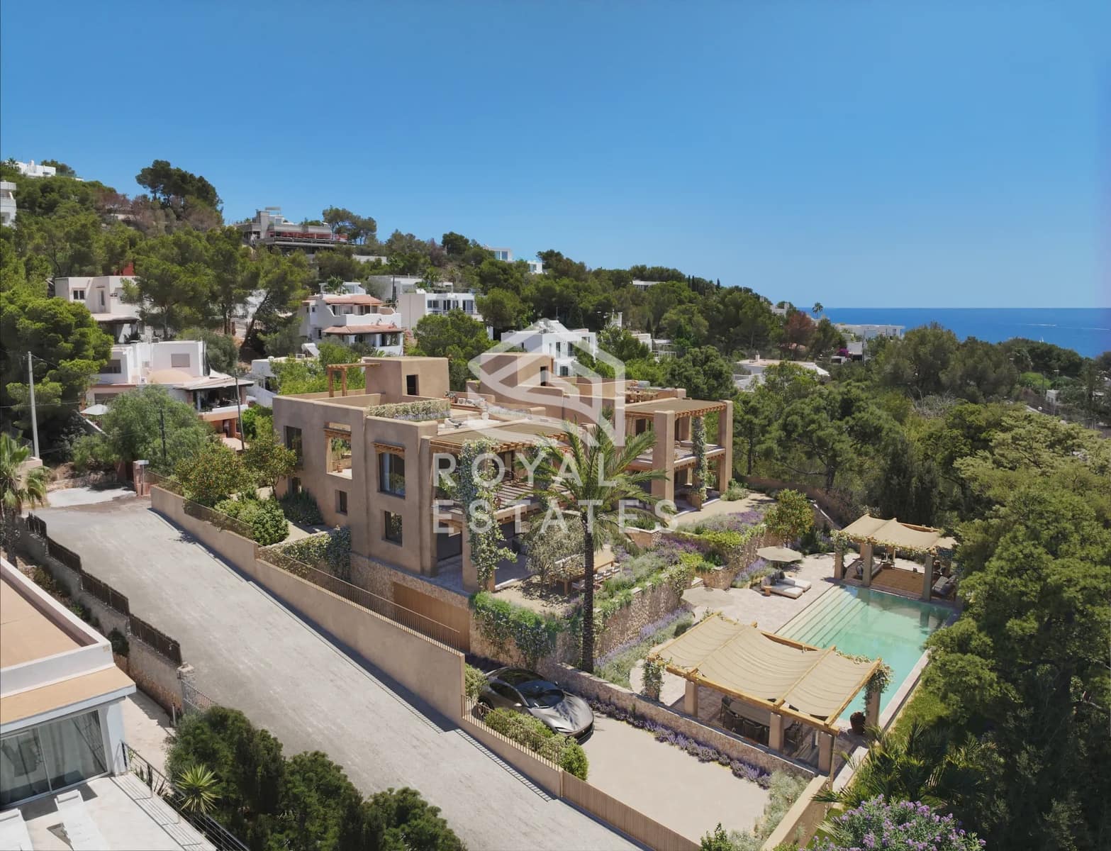6 Zimmer Villa zu verkaufen in Santa Eulalia / Santa Eularia mit Pool - 8.725.000 € (Ref: 8514985)