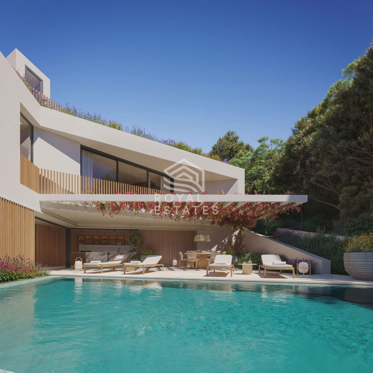 5 soveværelse Villa til salg i Cap Martinet med swimmingpool - € 7.495.000 (Ref: 8864274)