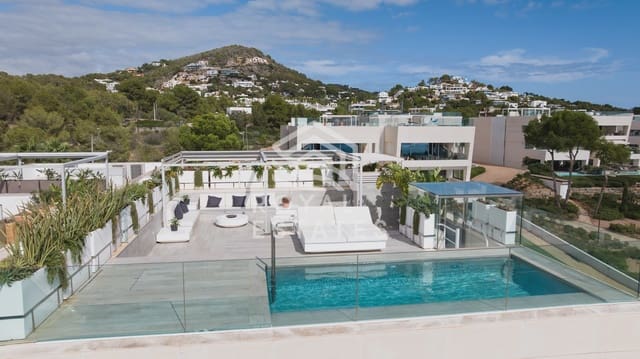 4 sypialnia Apartament na sprzedaż w Talamanca, Miasto Ibiza / Eivissa z basenem garażem - 4 500 000 € (Ref: 9312292)