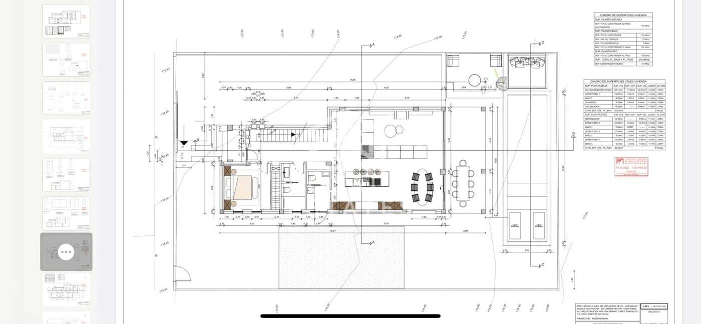 Byggetomt til salgs i Ibiza by - € 890 000 (Ref: 9594571)