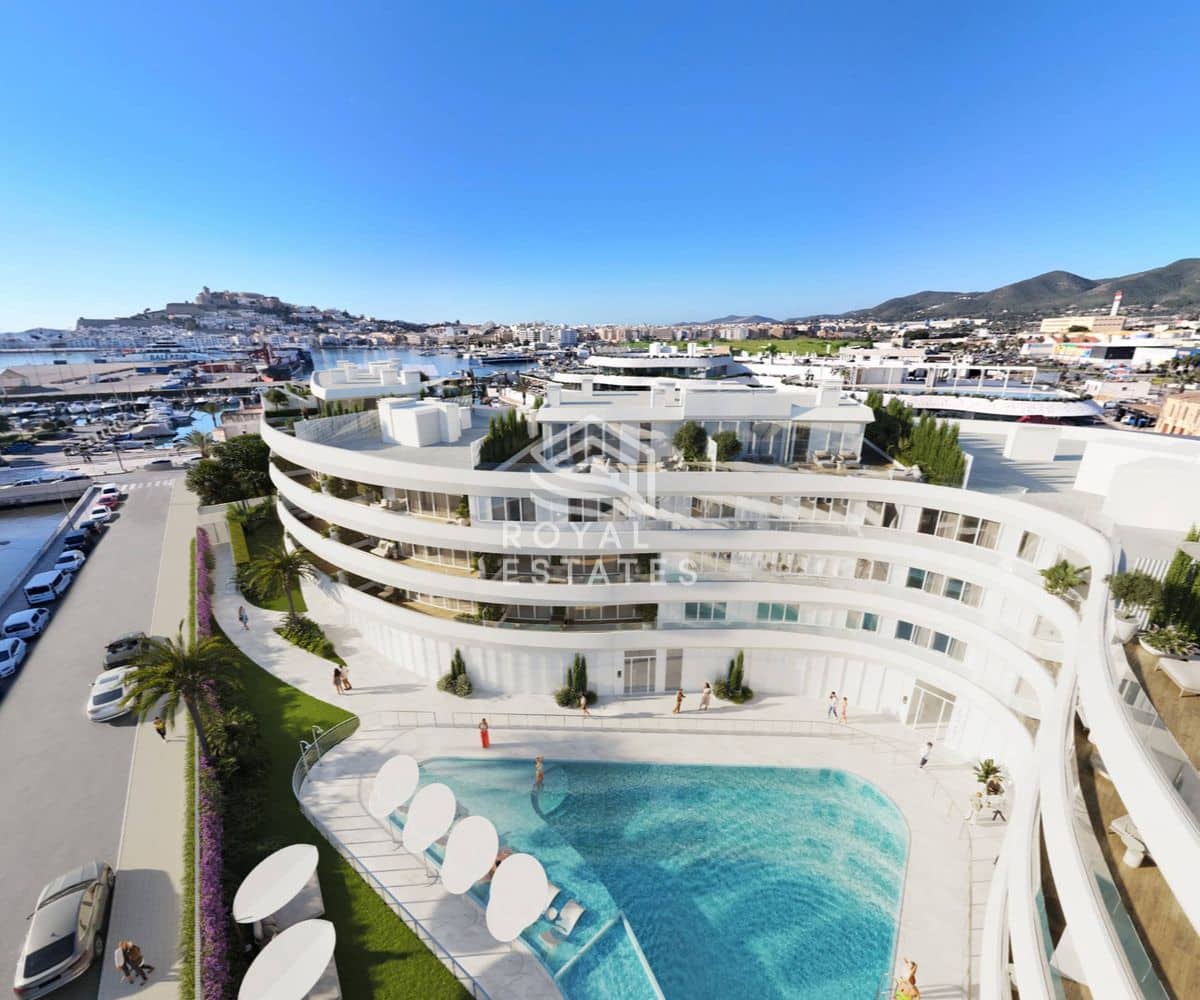 1 sypialnia Apartament na sprzedaż w Miasto Ibiza / Eivissa z basenem garażem - 790 000 € (Ref: 9912415)