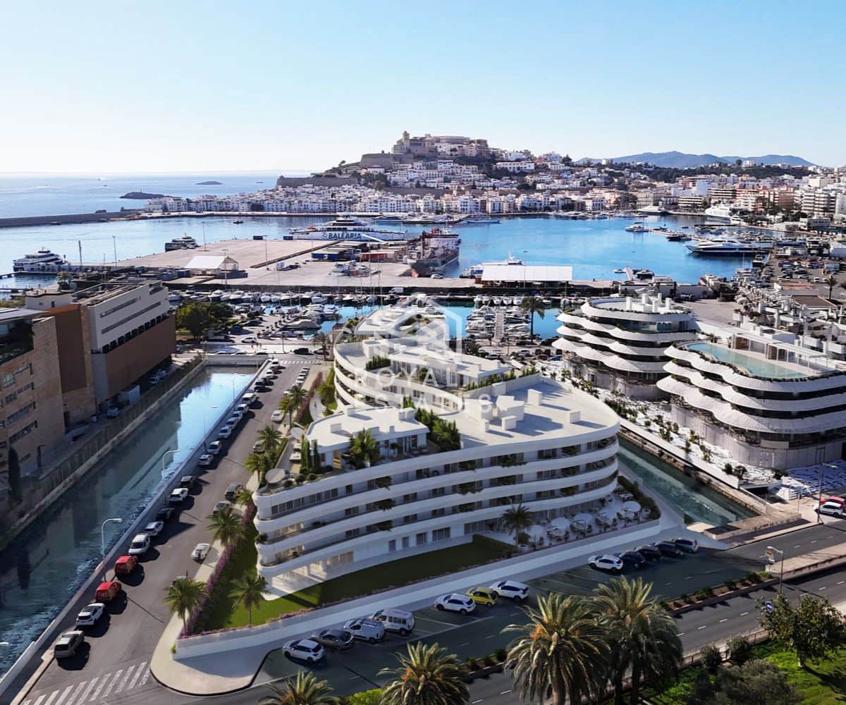 1 sypialnia Apartament na sprzedaż w Miasto Ibiza / Eivissa z basenem garażem - 790 000 € (Ref: 9912415)