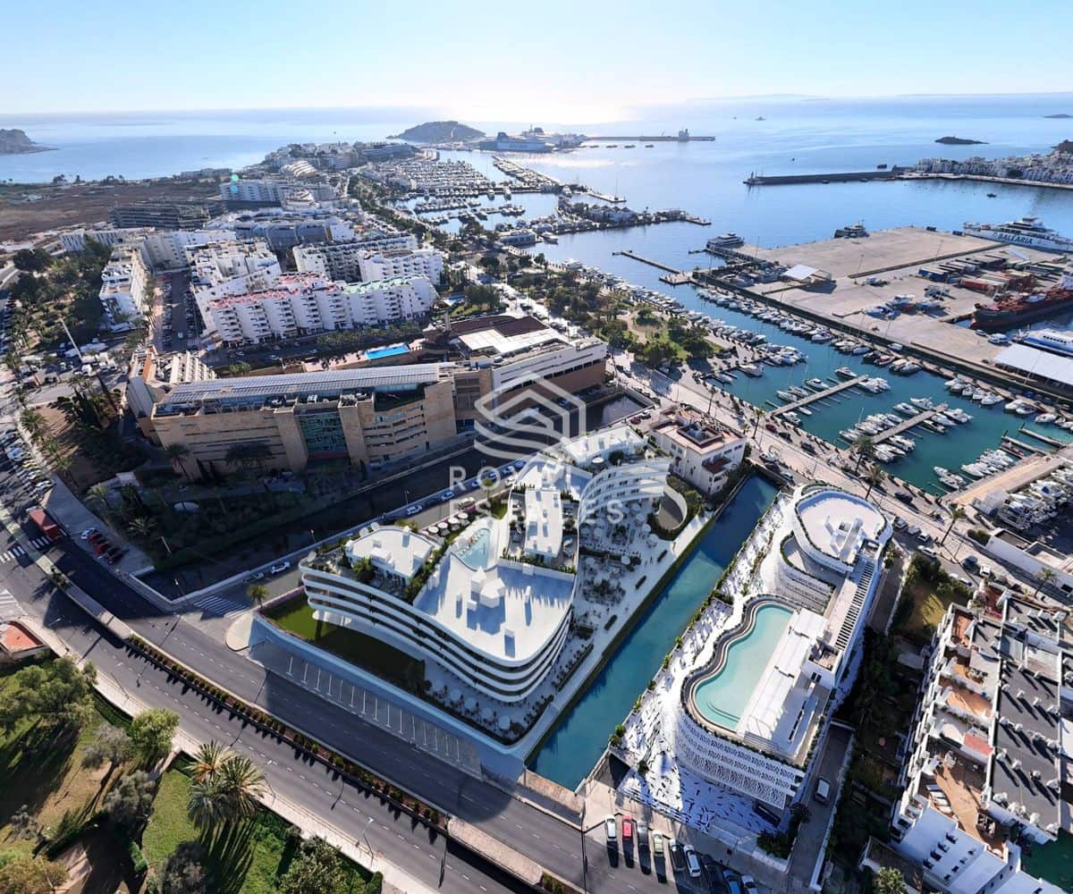 1 sypialnia Apartament na sprzedaż w Miasto Ibiza / Eivissa z basenem garażem - 790 000 € (Ref: 9912415)