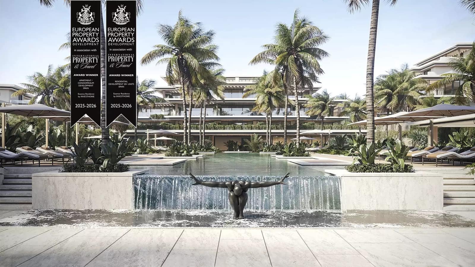 2 chambre Appartement à vendre à Bel-Air avec piscine garage - 970 000 € (Ref: 10124445)