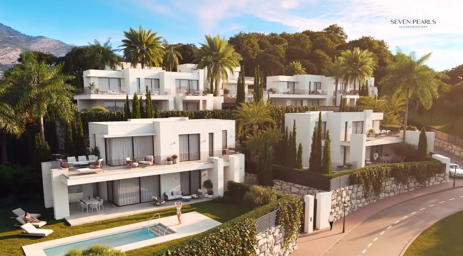 4 makuuhuone Huvila myytävänä paikassa Mijas mukana uima-altaan 
autotalli - 2 250 000 € (Ref: 10129331)