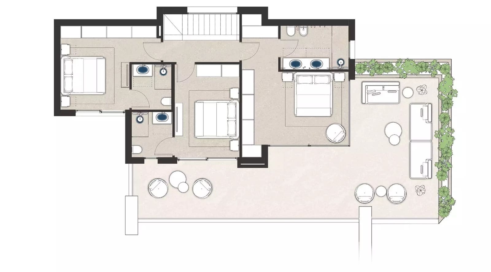 4 makuuhuone Huvila myytävänä paikassa Mijas mukana uima-altaan 
autotalli - 2 250 000 € (Ref: 10129331)