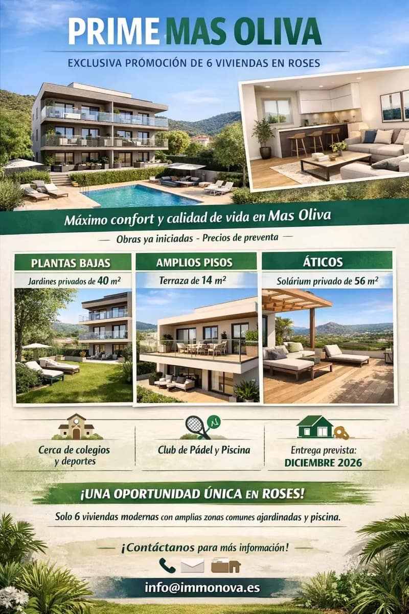 3 soverom Leilighet til salgs i Roses med garasje - € 345 000 (Ref: 9759205)