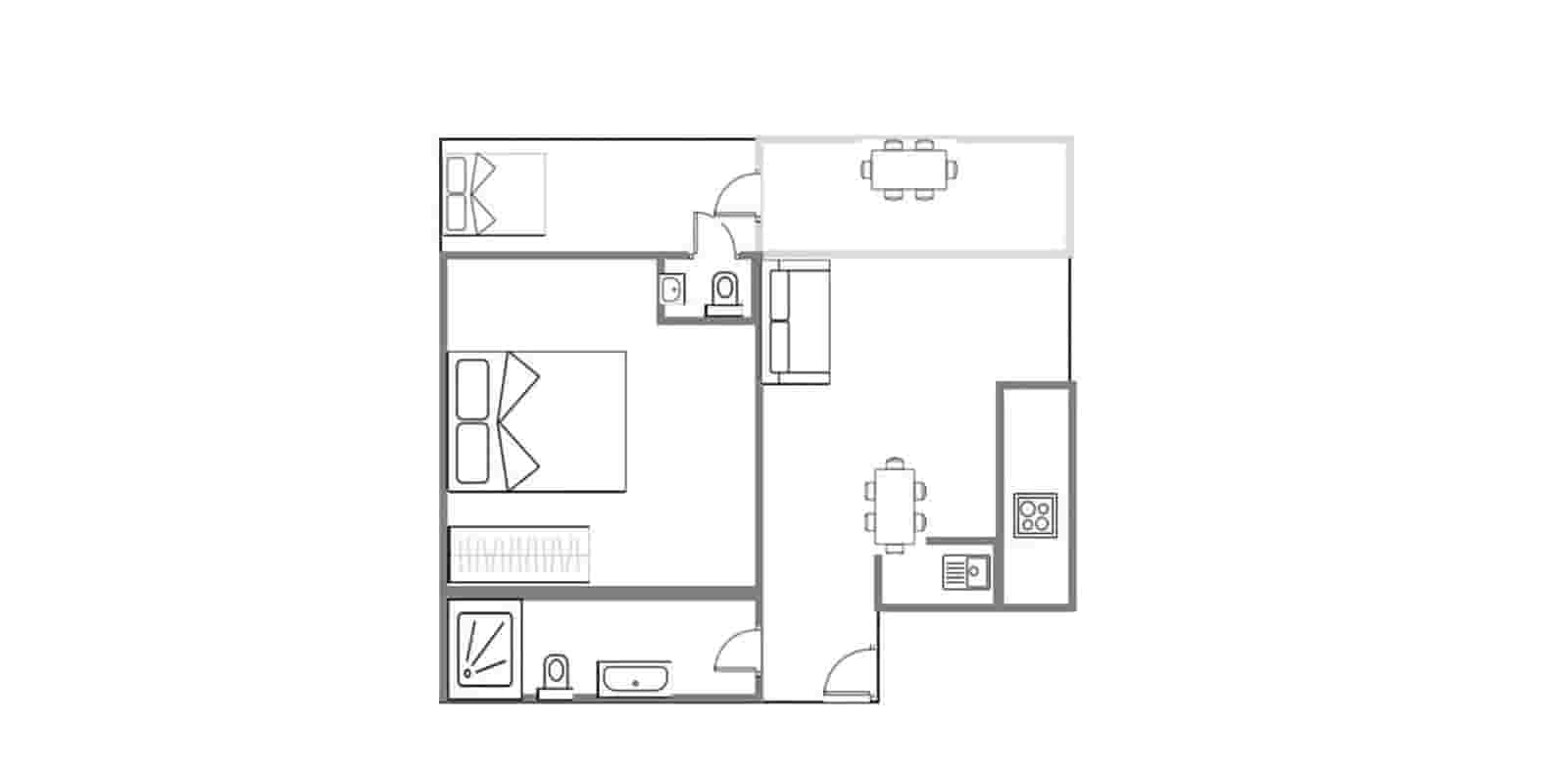 1 Zimmer Wohnung zu verkaufen in Empuriabrava - 249.999 € (Ref: 9910475)