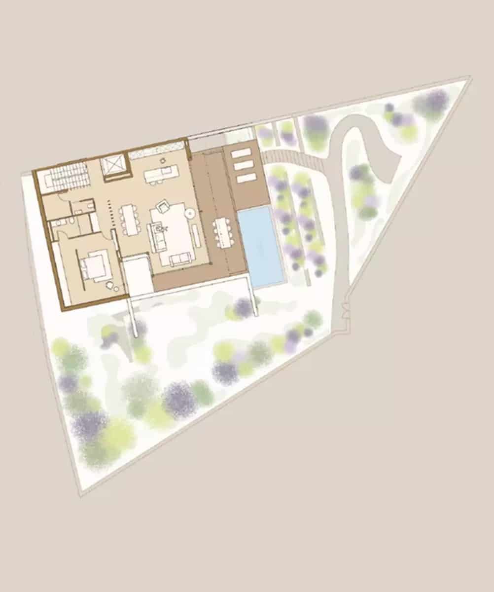 4 bedroom Semi-detached Villa for sale in Tamariu with pool garage - € 2,600,000 (Ref: 9949775)
