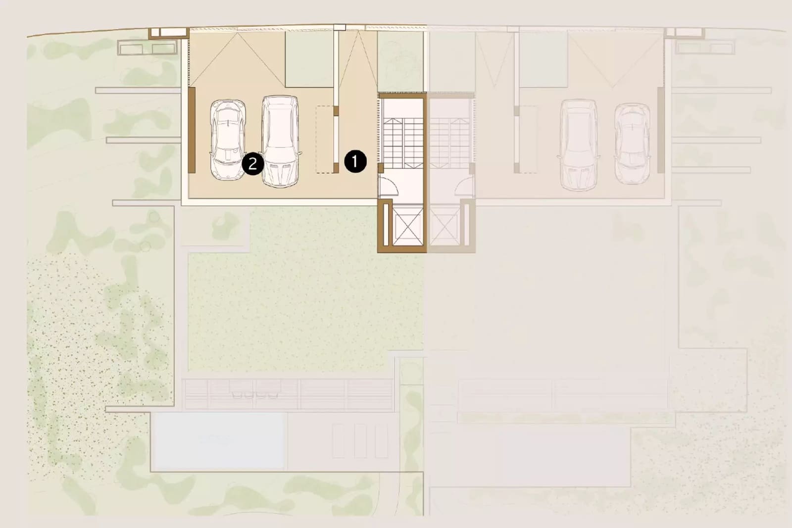 4 bedroom Semi-detached Villa for sale in Tamariu with pool garage - € 2,600,000 (Ref: 9949775)