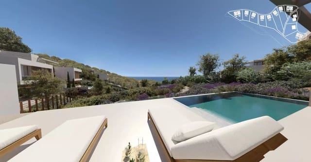 4 soveværelse Semi-Rækkehus til salg i Tamariu, Palafrugell med swimmingpool garage - € 2.580.000 (Ref: 9949776)