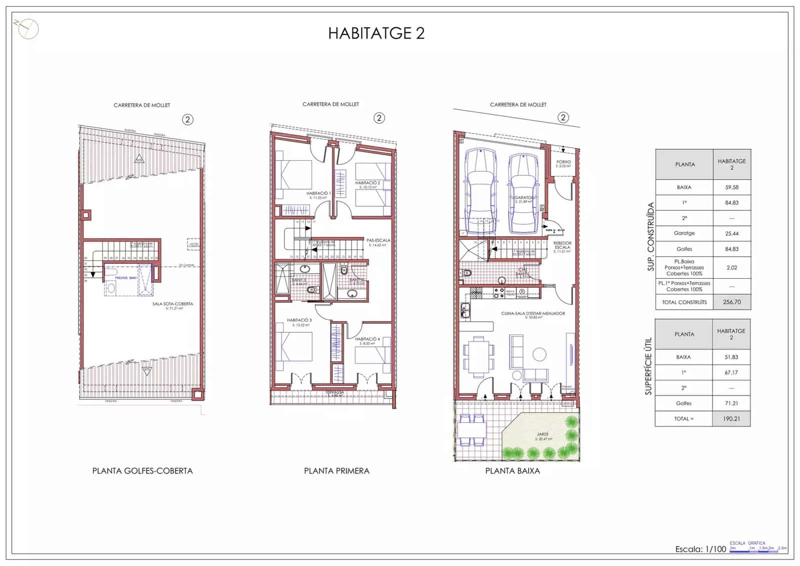 4 slaapkamer Rijtjeshuis te koop in Peralada met garage - € 345.000 (Ref: 9952622)