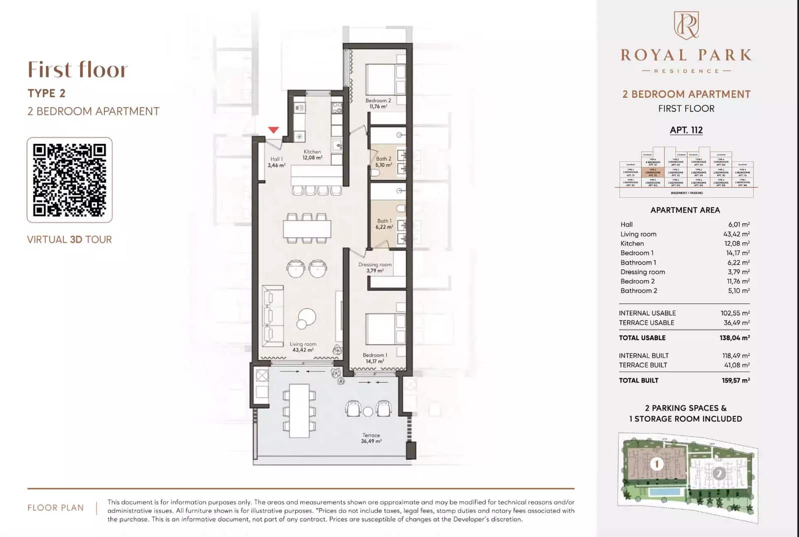 4 camera da letto Appartamento in vendita in Estepona con garage - 1.380.000 € (Rif: 9966656)