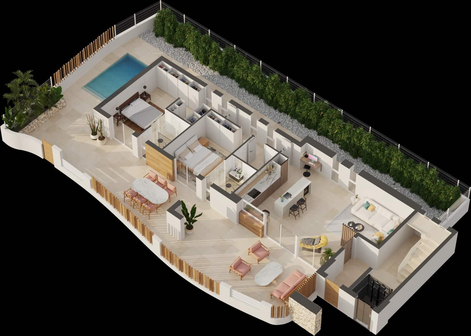 2 sovrum Lägenhet till salu i San Juan de los Terreros med pool garage - 328 500 € (Ref: 7757489)