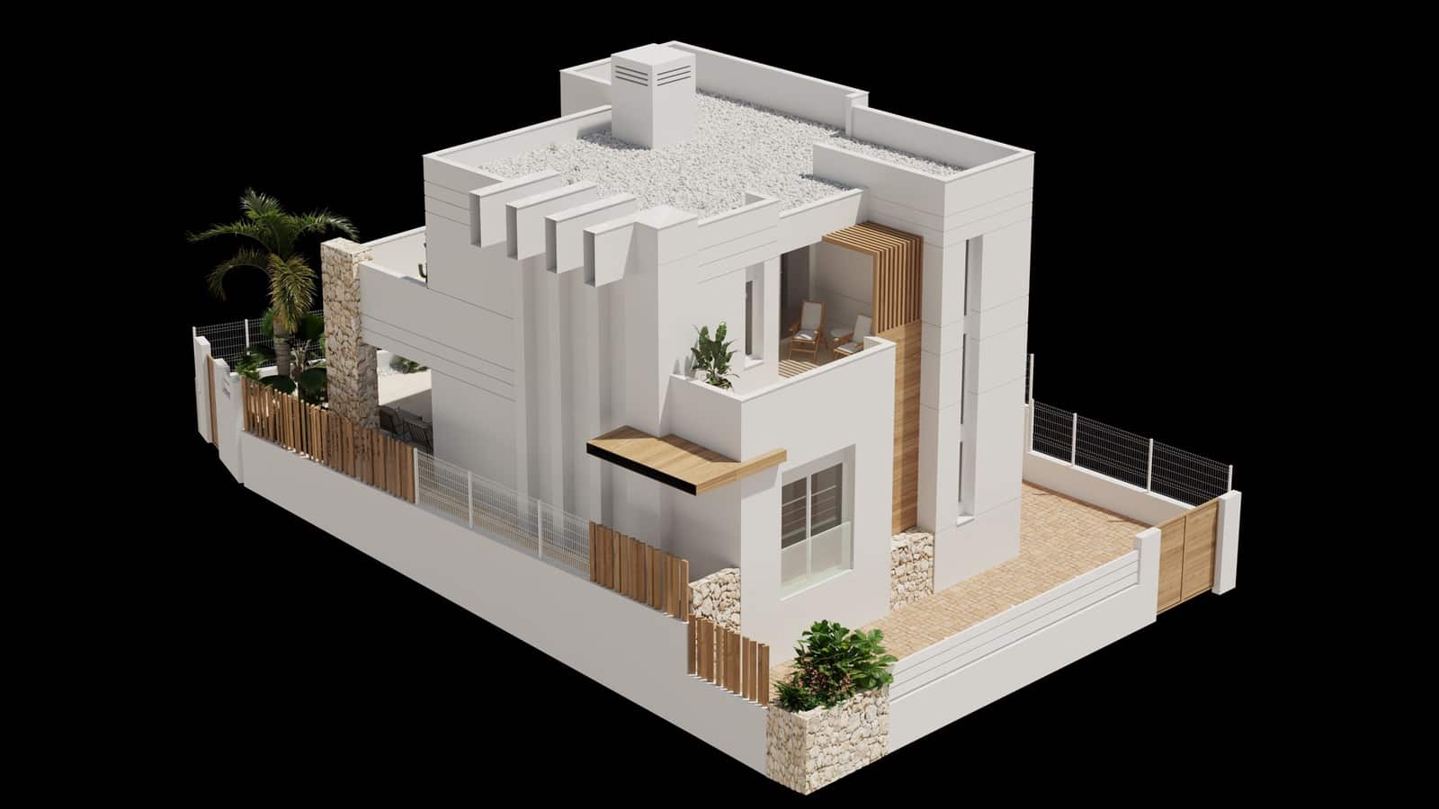 3 chambre Villa/Maison à vendre à San Juan de los Terreros avec piscine garage - 404 100 € (Ref: 7758365)