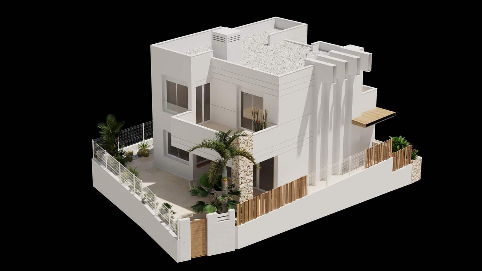 3 chambre Villa/Maison à vendre à San Juan de los Terreros avec piscine garage - 404 100 € (Ref: 7758365)