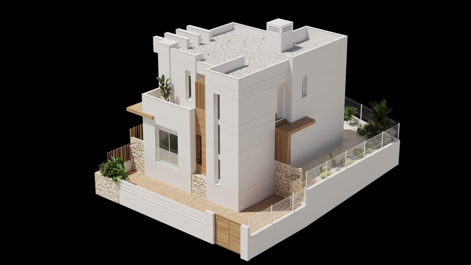 3 chambre Villa/Maison à vendre à San Juan de los Terreros avec piscine garage - 404 100 € (Ref: 7758365)