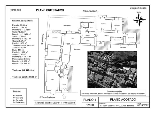 5 soveværelse Lejlighed til salg i Arcos de la Frontera - € 135.000 (Ref: 6508959)