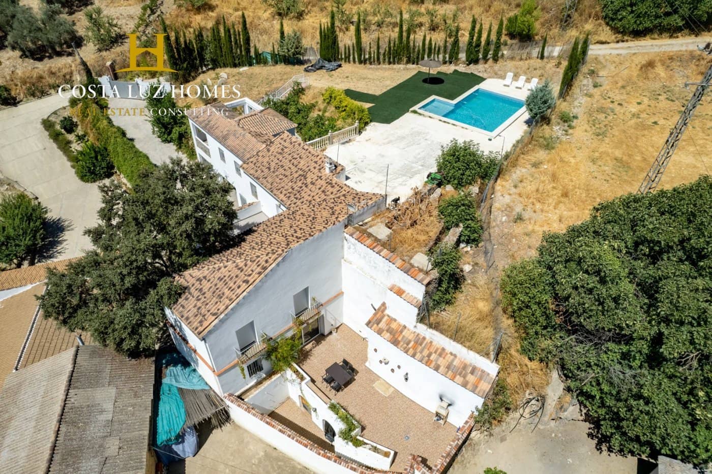 5 slaapkamer Finca/Landhuis te koop in Alcala del Valle met zwembad - € 380.000 (Ref: 7031816)