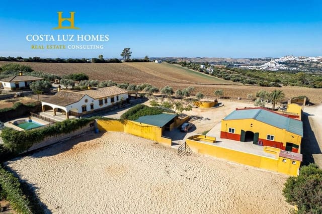 5 sovrum Finca/Hus på landet till salu i Arcos de la Frontera med pool - 450 000 € (Ref: 9791150)