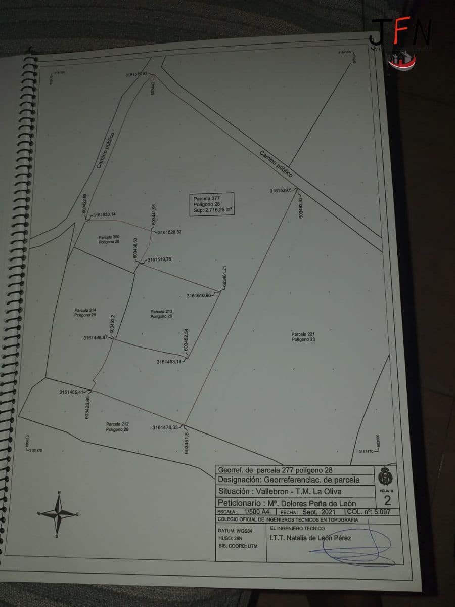 Ubebygd land til salgs i La Oliva - € 100 000 (Ref: 9062481)