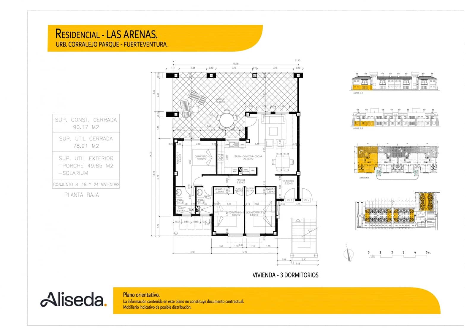 3 soverom Leilighet til salgs i Corralejo - € 305 000 (Ref: 9630126)