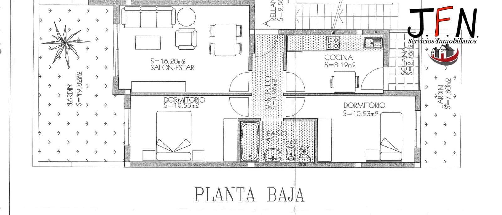 Appartement de 2 chambres à louer à Caleta de Fuste avec piscine - 1 600 € (Ref: 9773176)