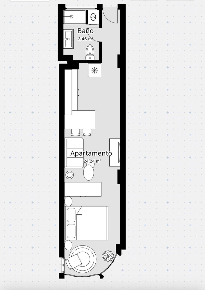 Apartamento de 1 habitación en Las Palmas de Gran Canaria en venta - 250.000 € (Ref: 9882309)