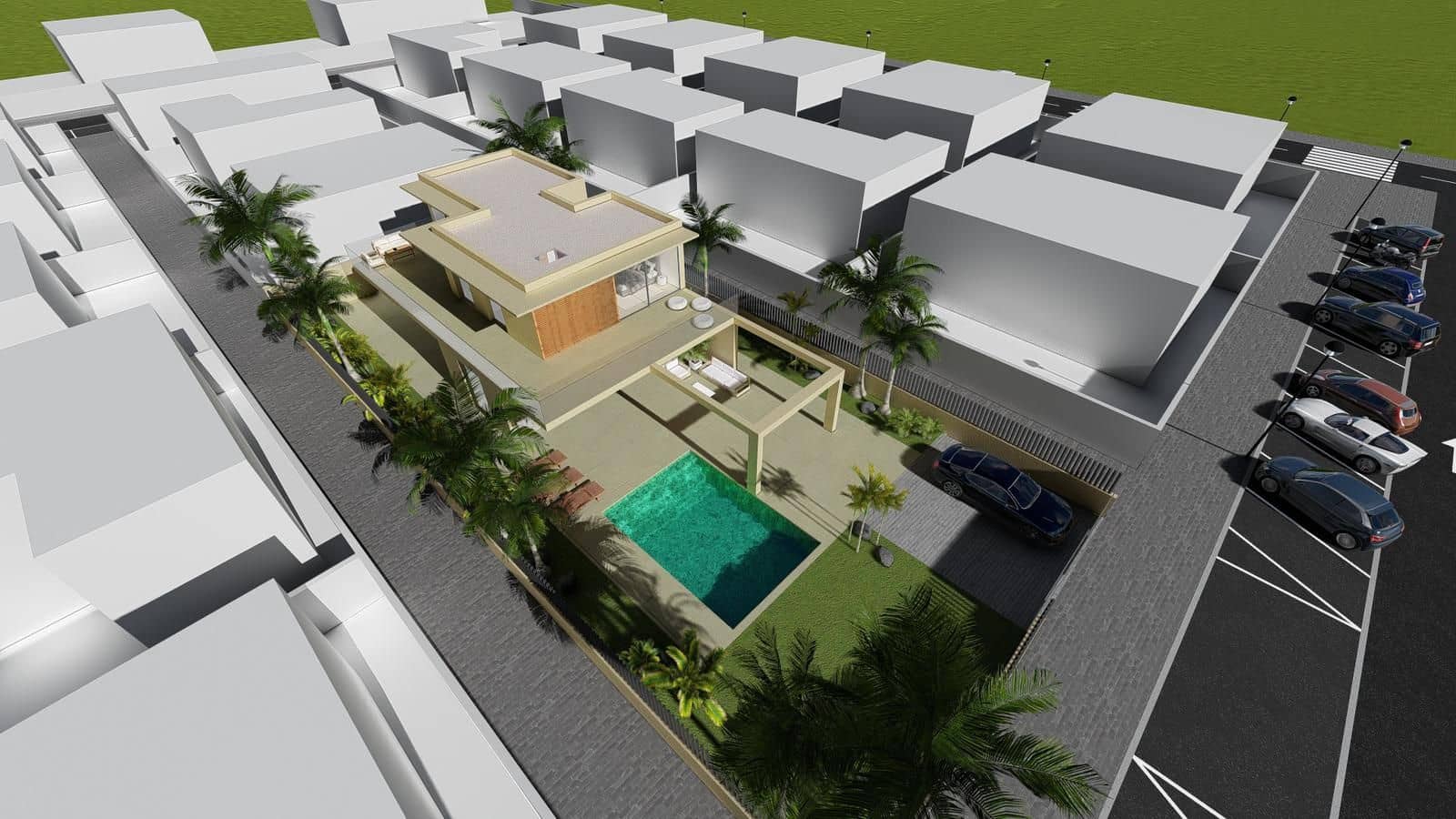 4 soveværelse Villa til salg i Palm-Mar med swimmingpool - € 1.750.000 (Ref: 9132141)