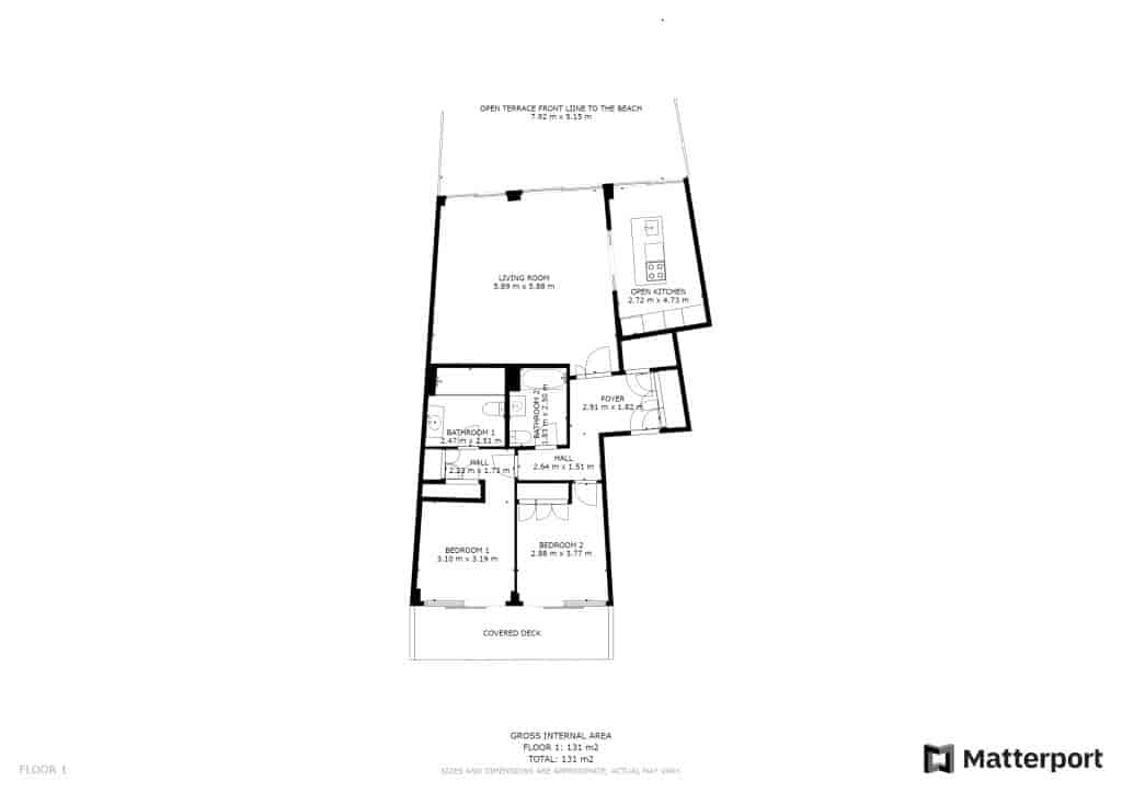2 Zimmer Apartment zu verkaufen in Estepona mit Pool - 850.000 € (Ref: 7838835)