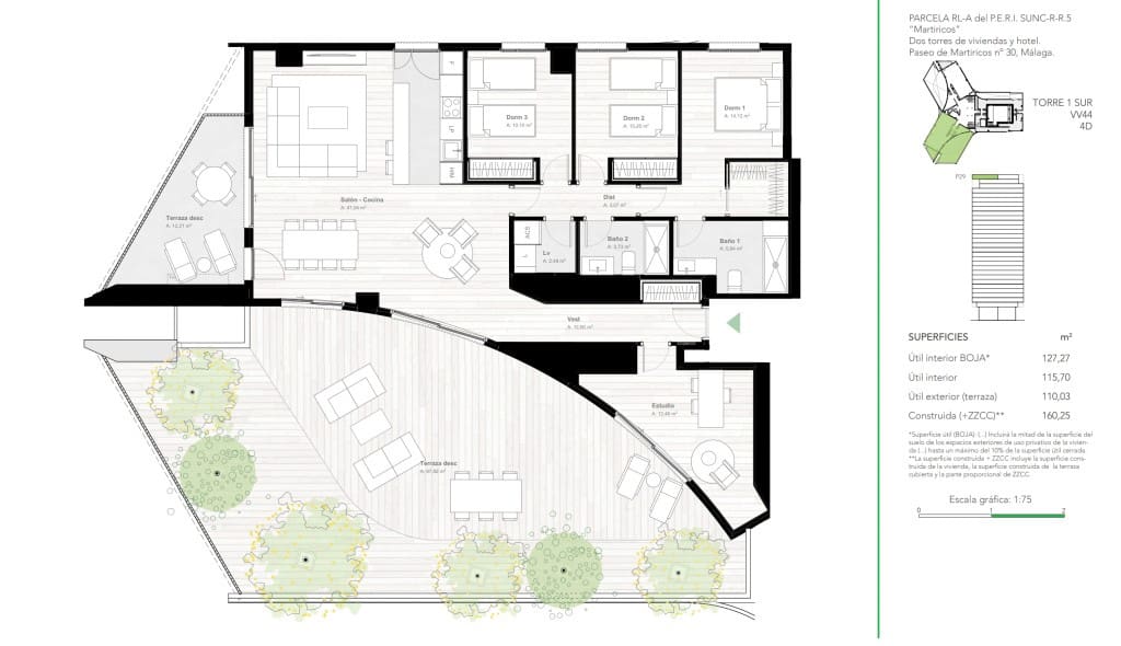 4 soverom Penthouse til salgs i Malaga by med svømmebasseng - € 2 000 000 (Ref: 8956986)