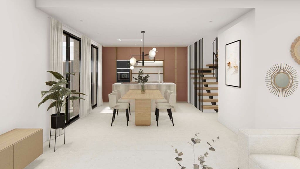 3 slaapkamer Halfvrijstaande villa te koop in Alicante stad met zwembad garage - € 375.000 (Ref: 9034313)