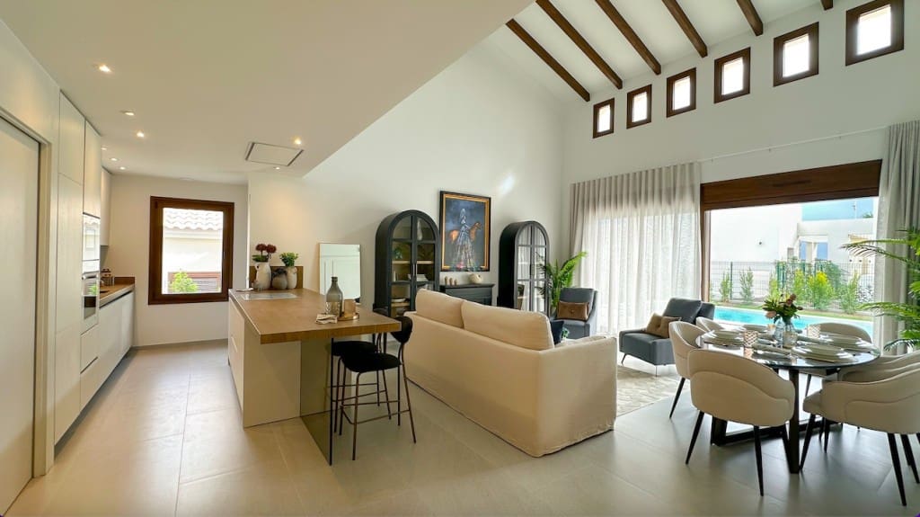 3 makuuhuone Huvila myytävänä paikassa Benijofar mukana uima-altaan - 555 000 € (Ref: 9057430)