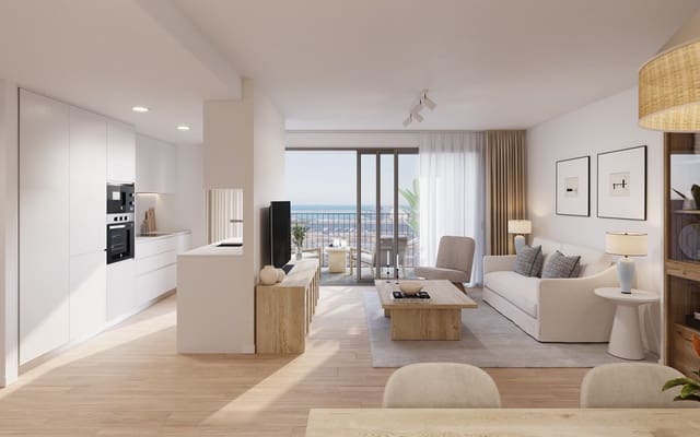 Apartamento de 2 habitaciones en Alicante / Alacant ciudad en venta con piscina garaje - 312.000 € (Ref: 9059069)