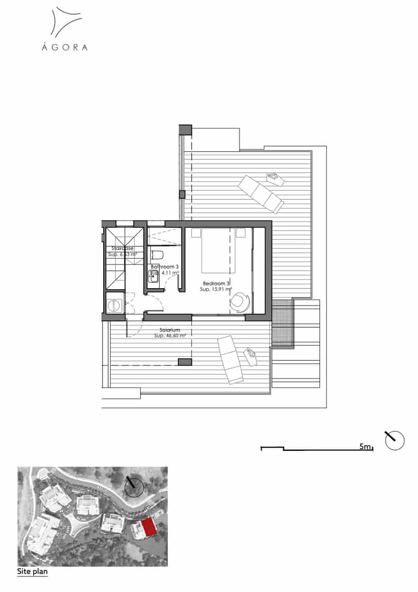 3 soveværelse Penthouse til salg i New Golden Mile med swimmingpool garage - € 675.000 (Ref: 9068706)
