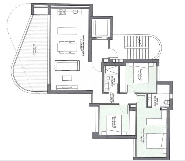 3 sovrum Lägenhet till salu i Guardamar del Segura med pool garage - 315 000 € (Ref: 9077865)