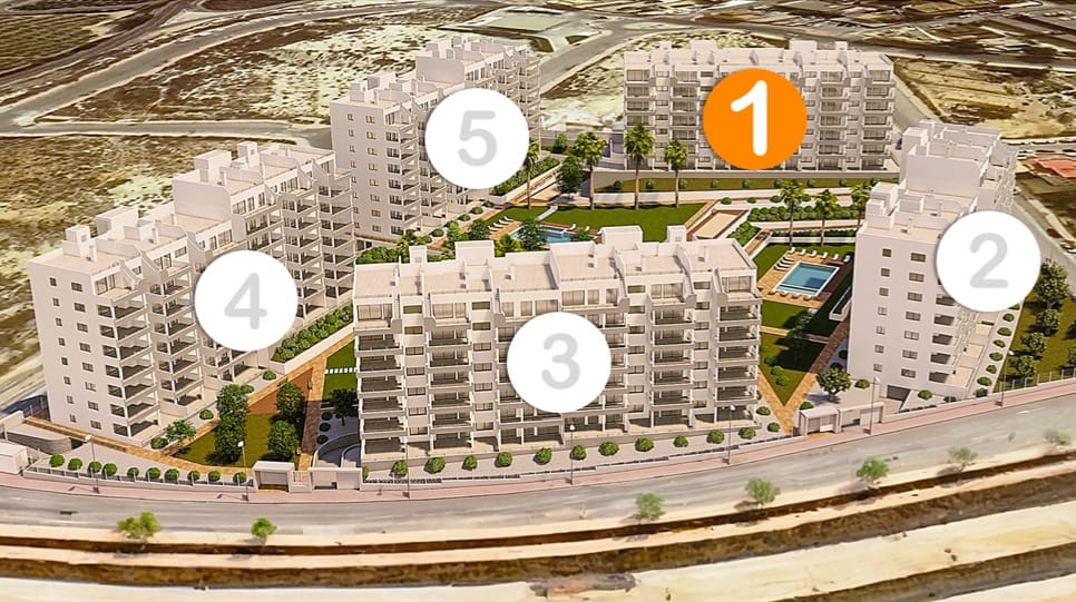 3 makuuhuone Huoneisto myytävänä paikassa San Miguel de Salinas mukana uima-altaan - 276 000 € (Ref: 9126681)