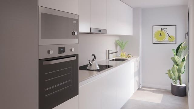 3 soverom Leilighet til salgs i Mijas med svømmebasseng garasje - € 361 000 (Ref: 9151815)