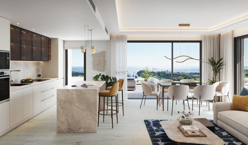 3 soveværelse Lejlighed til salg i Mijas Costa med swimmingpool garage - € 1.026.000 (Ref: 9169440)