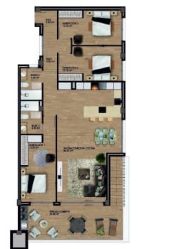 3 sovrum Takvåning till salu i Alicante stad med pool - 465 000 € (Ref: 9193636)