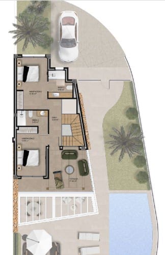 3 quarto Moradia Geminada para venda em Alicante cidade com piscina garagem - 639 000 € (Ref: 9193640)