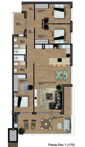 3 soveværelse Lejlighed til salg i Alicante by med swimmingpool - € 340.000 (Ref: 9193670)