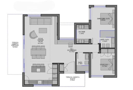 2 soverom Kjedet enebolig til salgs i Alicante by med svømmebasseng garasje - € 540 000 (Ref: 9219838)