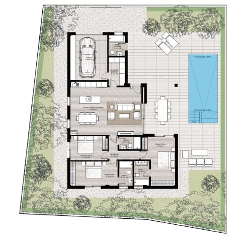 Chalet de 3 habitaciones en San Pedro del Pinatar en venta con piscina garaje - 809.950 € (Ref: 9272270)